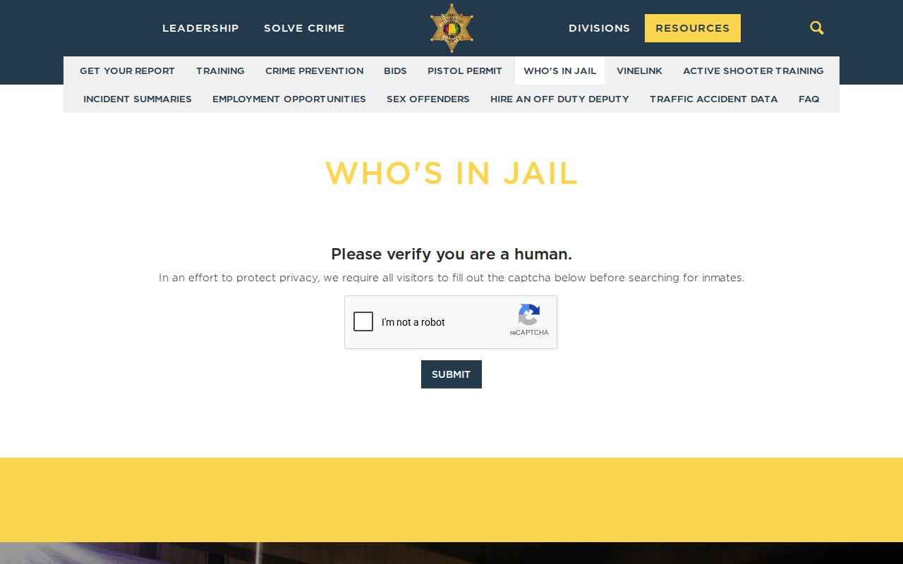 Tuscaloosa County roster human verification screen